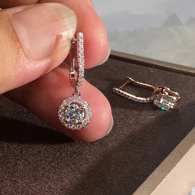Versatile Classic Design Round Dangle Earrings